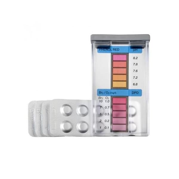 Syre/brom + pH kit - DPD4 tabletter