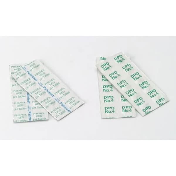 Tabletter - GRE - DPD4 refill - Syre/brom och pH-analys