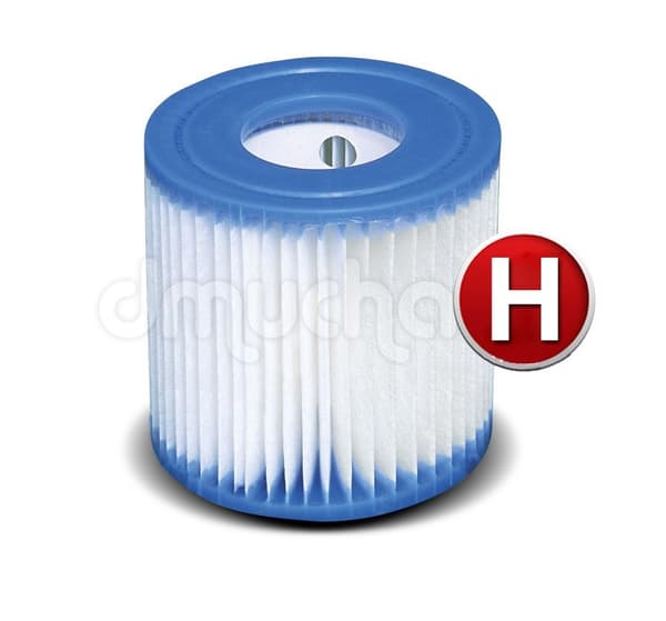 Intex pool filterpumpe - 1250L i timen - inkl 13 filtre - 32mm