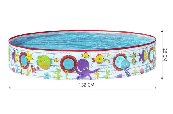 Barnpool / Pool / Badpool för Barn - 152x25 cm
