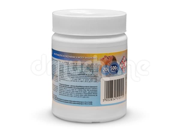 Multifunktionelle tabletter 25 x 20g - 0,5kg