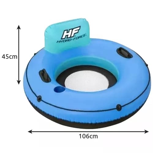 Badring med Ryggstöd / Flytande Stol - 120cm