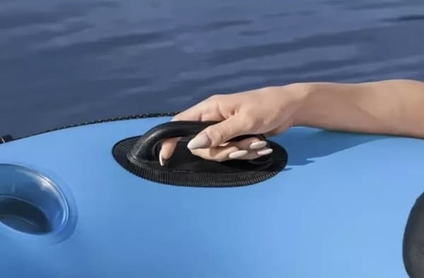 Badring med Ryggstöd / Flytande Stol - 120cm