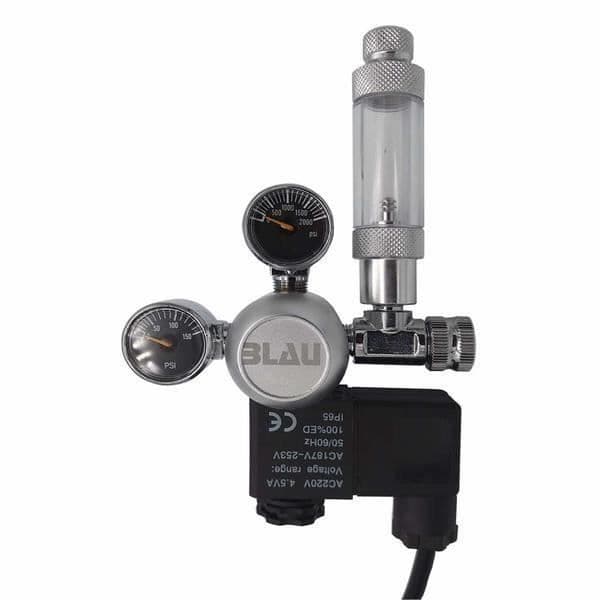 Blau Aquaristic Compact Regulator med magnetventil och bubbelräknare - 7780086