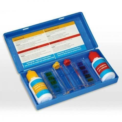 Testkit - BSI - pH & Klor testkit - Snabba resultat - Färgkort - Lätt att använda
