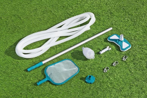 Bestway AquaClean Poolunderhållssats med Dammsugare och Skimmer