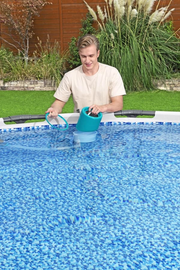 Bestway AquaClean Deluxe Poolunderhållssats m/Dammsugare och Skimmer