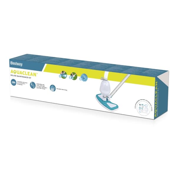 Bestway AquaClean Deluxe Poolunderhållssats m/Dammsugare och Skimmer