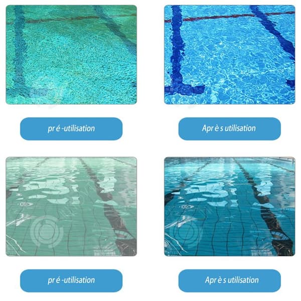 INN Simbassängdesinfektionstabletter 200g 90st 5kg långsamt löslig för permanent desinfektion klor multifunktionell pool