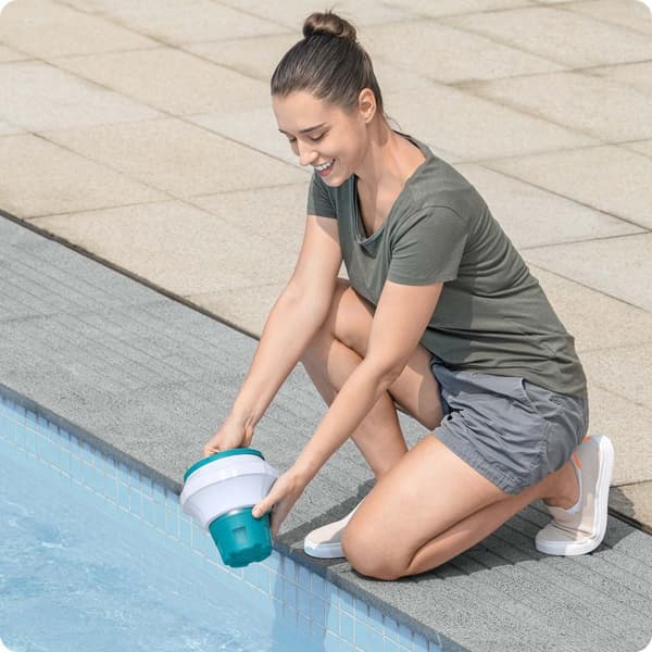 Stor flyder, Bestway 58701 pool kemikalie dispenser