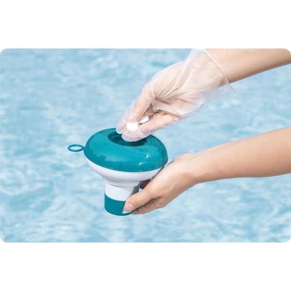Lille flyder, Bestway 58210 pool kemikalie dispenser