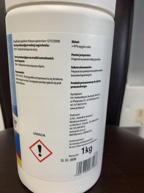 PH plus allaskemikaalirakeet 1 kg