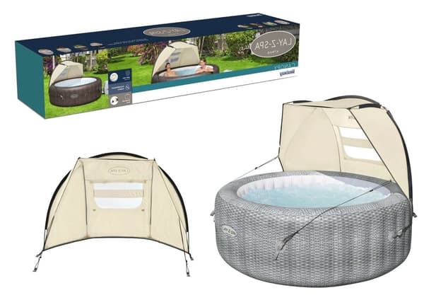 Bestway 60304 - Lay-Z-Spa - solsejl - forrude