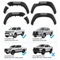 Miniatyrbillede 2 af 2: Toyota Hilux Muddkasser, Nem Installation, Mat Sort Finish,2015-2024