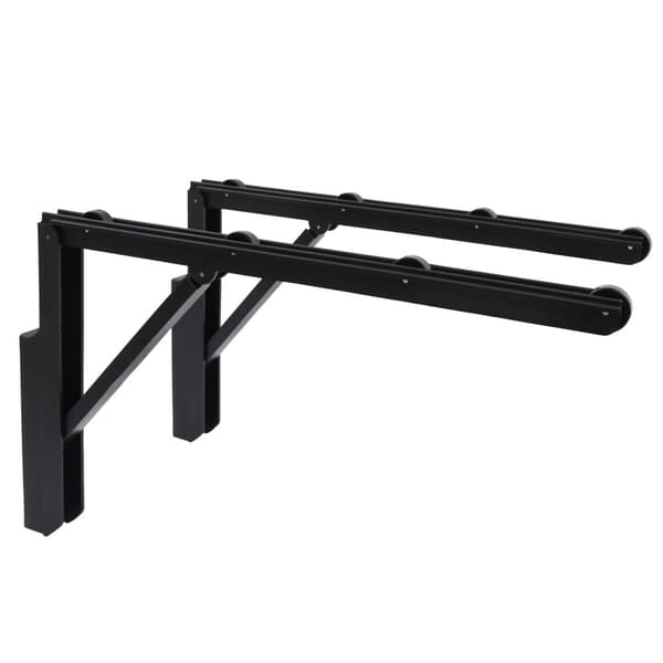 Hot Tub Cover Lifter, Foldbart Design, Maksimal Belastning 35 kg,sort