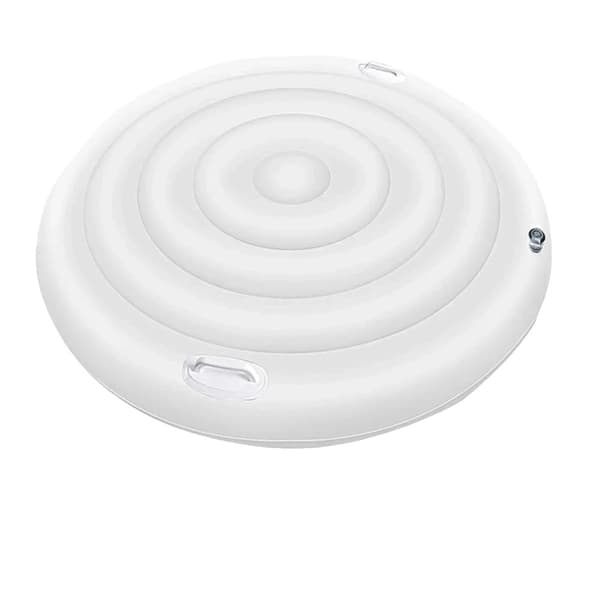 Inflatable Hot Tub Cover, Dobbelt Håndtag, Nem Oppustning, PVC Materiale,165m