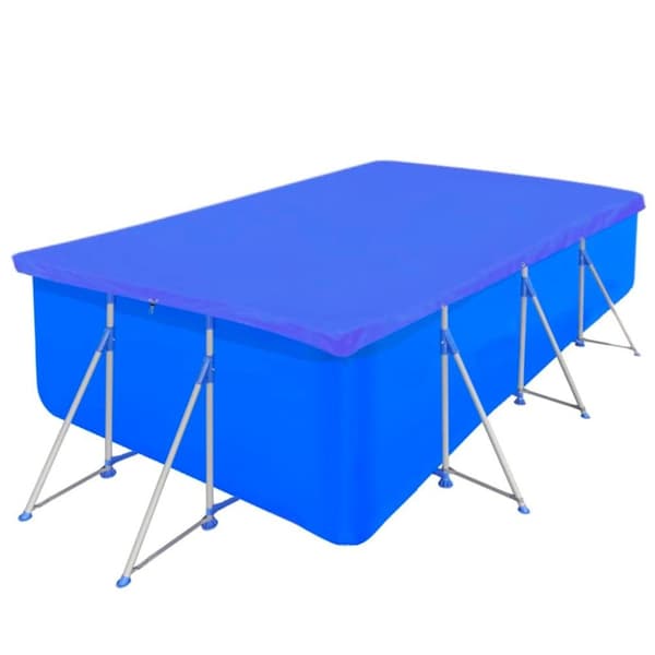 vidaXL Uima-altaan suoja PE suorakaide 90 g/sqm 400 x 207 cm