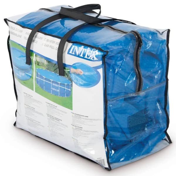 INTEX Soldrevet bassengtrekk rundt 244 cm