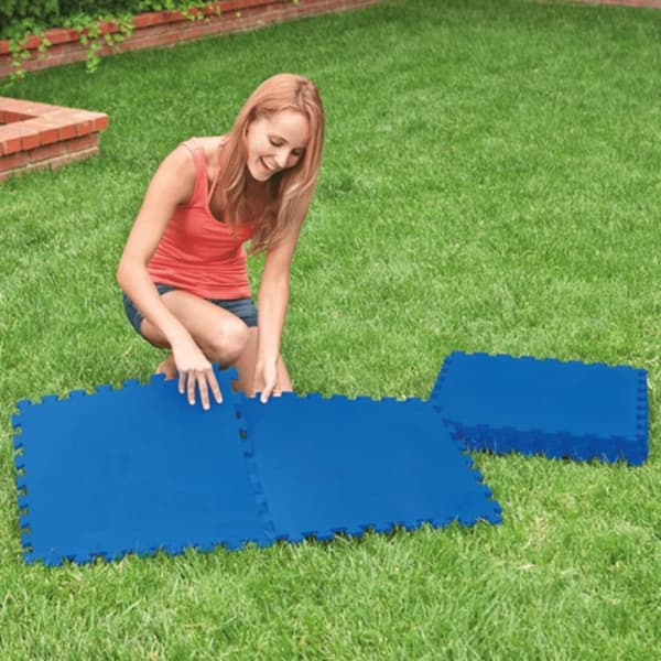 INTEX Uima-altaan pohjasuojat 8 kpl 50x50 cm sininen