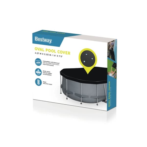Bestway Flowclear Uima-altaan suoja 418x230 cm