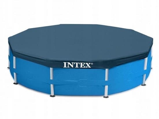 Intex pool cover pool cover 457 cm diameter blue