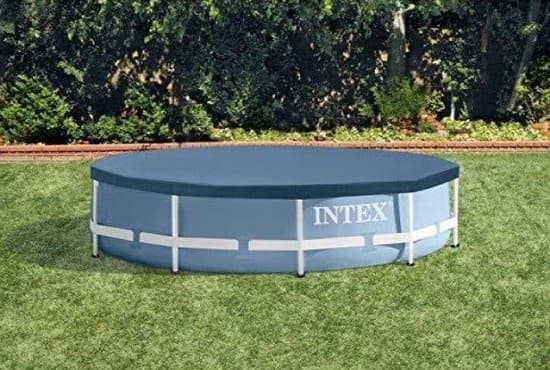 Intex pool cover pool cover 457 cm diameter blue
