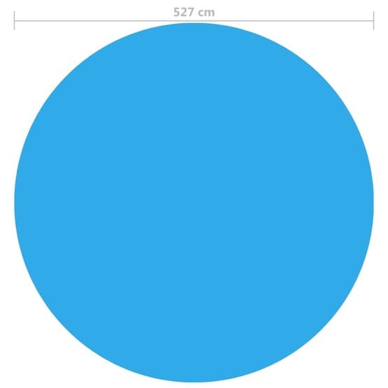 Poolskydd Blå 527 Cm Pe