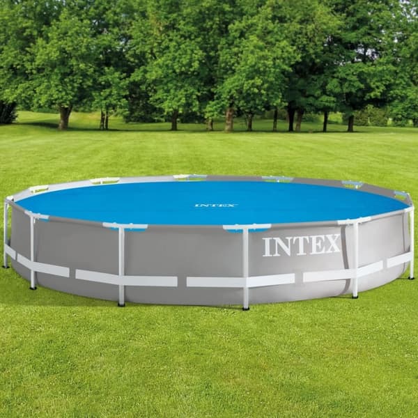 INTEX Uima-altaan aurinkoenergiasuoja sininen 348 cm polyeteeni