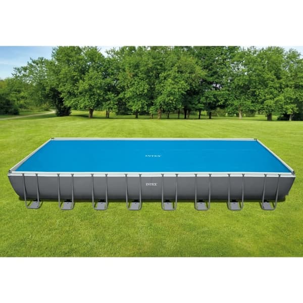 INTEX Uima-altaan aurinkoenergiasuoja sininen 960x466 cm polyeteeni