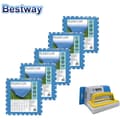 Miniatyrbillede 1 af 6: Poolfliser - Bestway - 50 cm x 50 cm - 10m² - 40 fliser & WAYS skrubbebørste