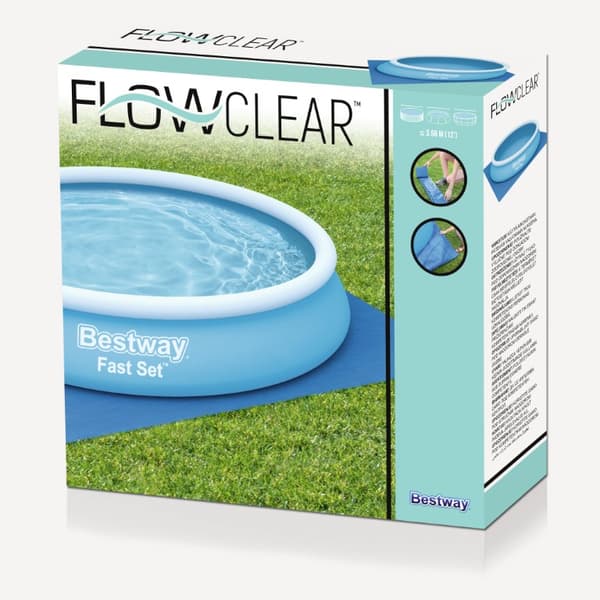 Bestway Skydd för poolgolv 396x396 cm
