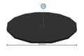 Miniatyrbild 5 av 10: Bestway Poolskydd 427cm till Steel Pro / Power Steel