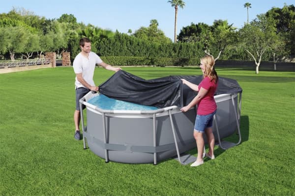 Bestway Poolskydd 300 x 200 x 84 cm till Power Steel Frame Pools
