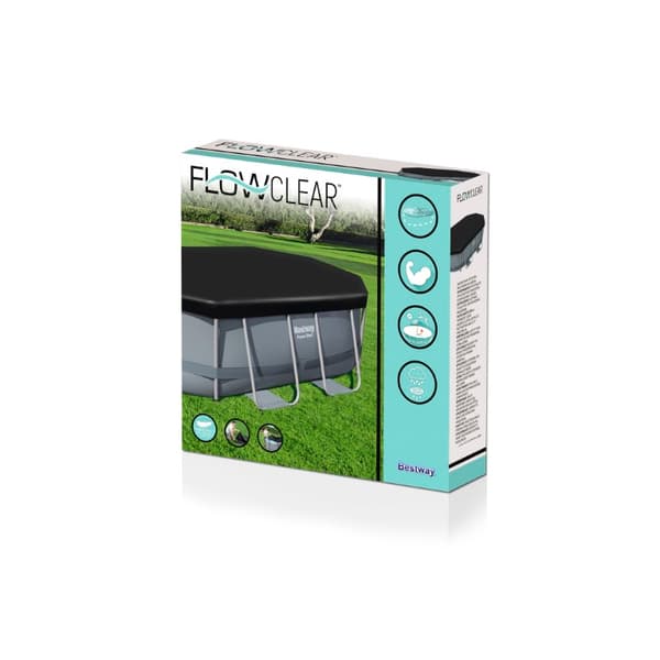 Bestway Poolskydd 300 x 200 x 84 cm till Power Steel Frame Pools