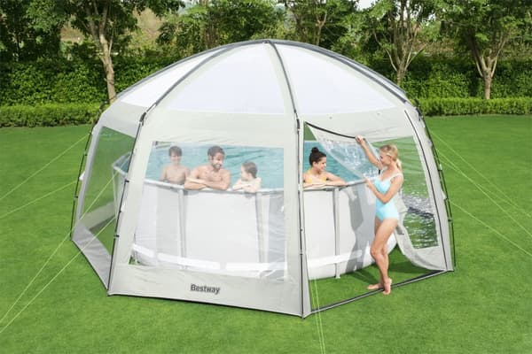 Bestway Pool Dome/Tält 600 x 600 x 295 cm