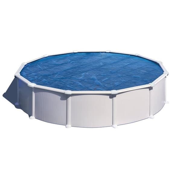 GRE - Rund bubbelduk för stålpool Ø 350 cm - Tjocklek 0,18 mm