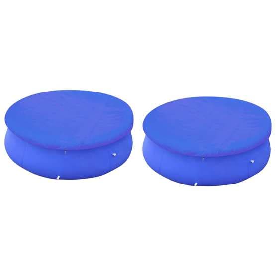 Poolskydd 2 St För 450-457 Cm Rund Ovanmarkspool