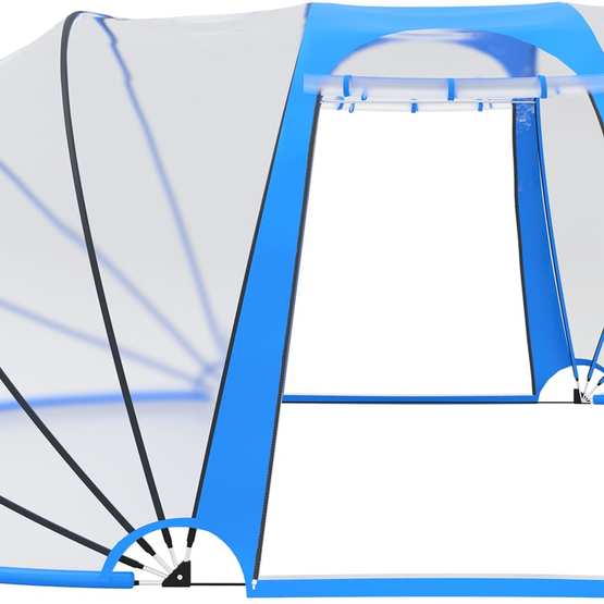 Poolkupol Oval 530X410X205 Cm