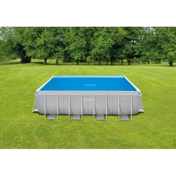 Intex - UTF00168 - Rektangulär bubbla prespaulin 3M78 x 1M86 för rektangulär pool 4m x 2m