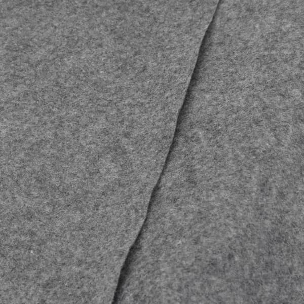 vidaXL Bottenmatta ljusgrå 820x420 cm polyester geotextil