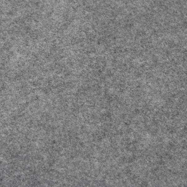 vidaXL Bottenmatta ljusgrå 820x420 cm polyester geotextil
