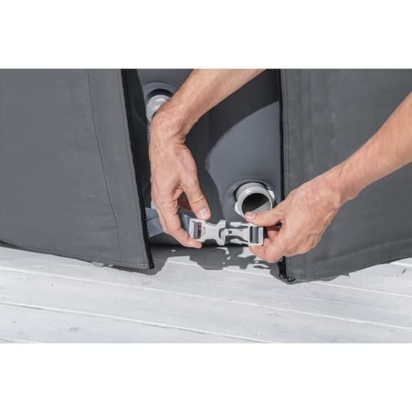 Termisk lock för runda spa 1,80 m x 66 cm, kompatibelt med integrerade pumpar och externa pumpar, Energysense , vattentät