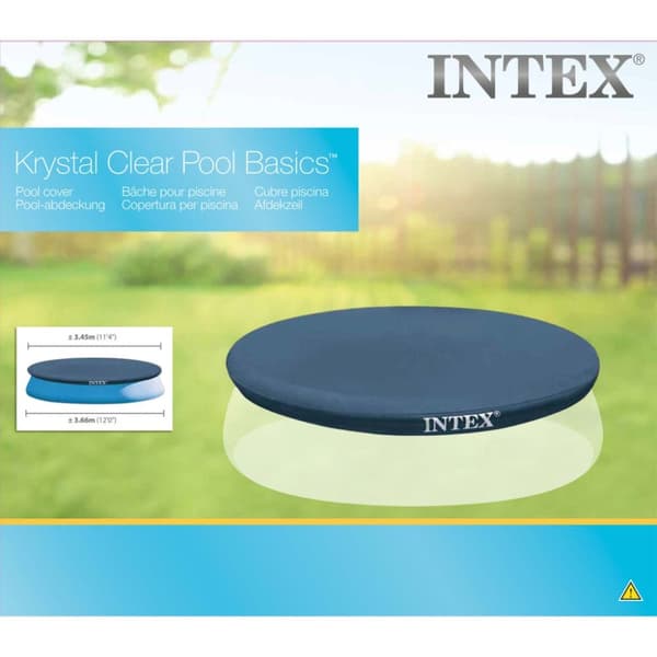 INTEX poolovertræk 366 cm rund 28022