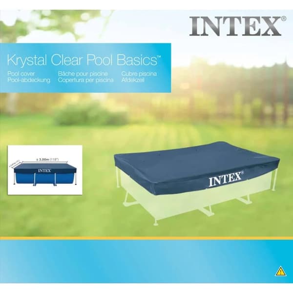 INTEX Uima-altaan suojapeite suorakaide 300x200 cm