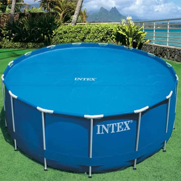 INTEX Uima-altaan aurinkoenergiasuoja pyöreä 366 cm