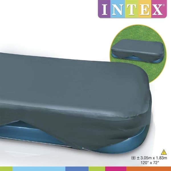 INTEX Bassengtrekk rektangulær 58412NP