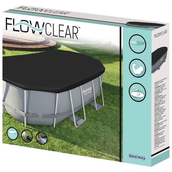 Bestway Flowclear poolovertræk 418x230 cm