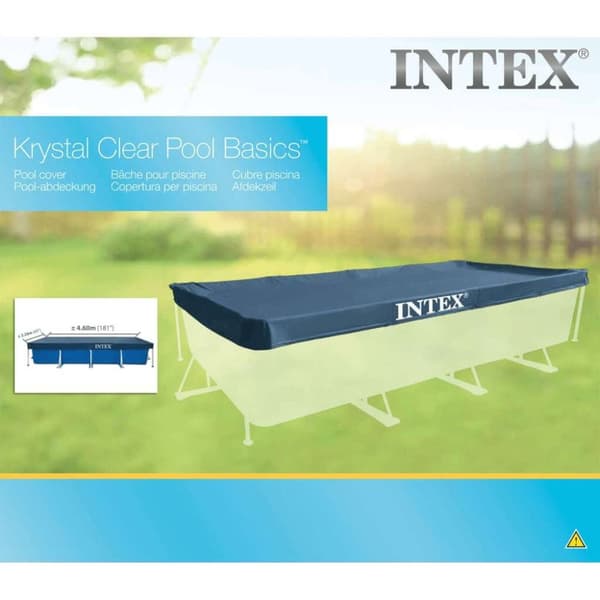 INTEX Bassengtrekk rektangulær 450x220 cm 28039