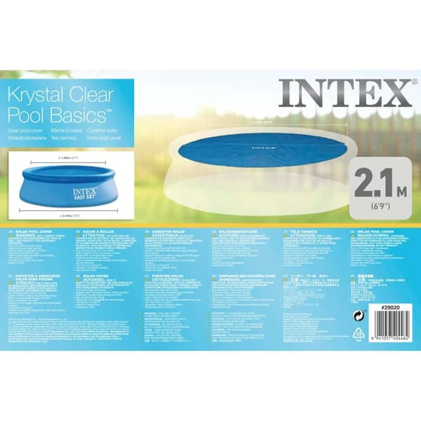 INTEX Poolöverdrag värmeskydd runt 244 cm