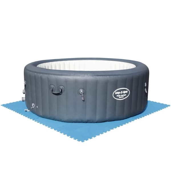 Bestway poolunderlag 8 stk. blå 58220